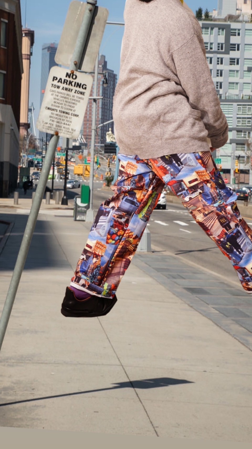 wataru tominaga パンツ WATARU TOMINAGA single pleat trousers・safety pin&star - tity